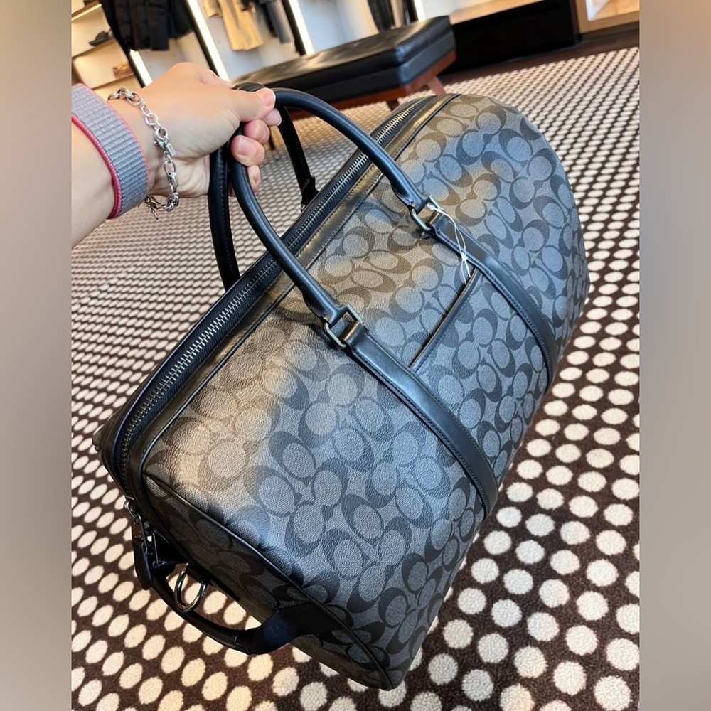 NWT！COACH VENTURER BAG IN SIGNATURE CANVAS (COACH C5305) fast shipping - Picture 8 of 15